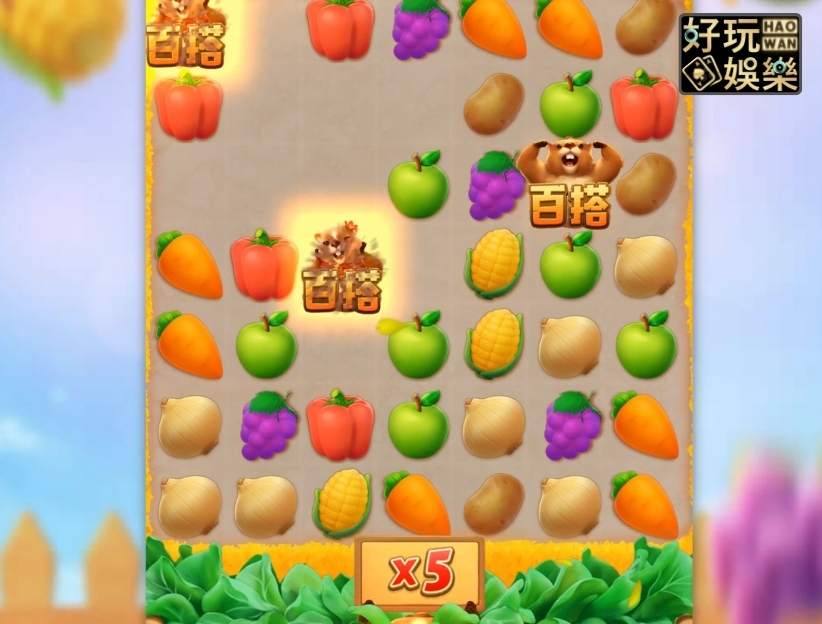 金浪老虎機x地鼠總動員,移動百搭符號贏16200元 3 金浪老虎機-老虎機訣竅-金浪電子
