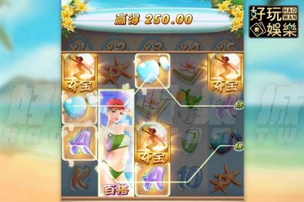 金浪老虎機x比基尼天堂,爽贏98600元巨額獎金 6 金浪老虎機-金浪電子-金浪拉霸機