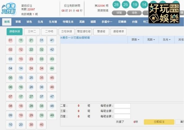 地下六合彩玩法介紹,碰星全車立柱一點你就通 3 地下六合彩玩法