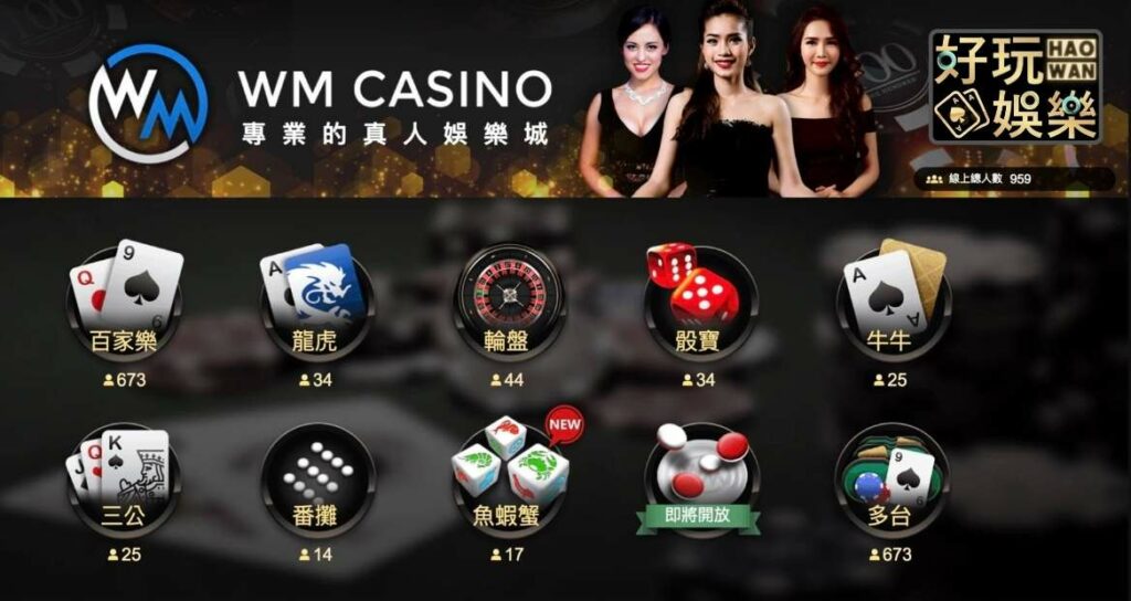 WM真人美女視訊博弈：遊戲介紹